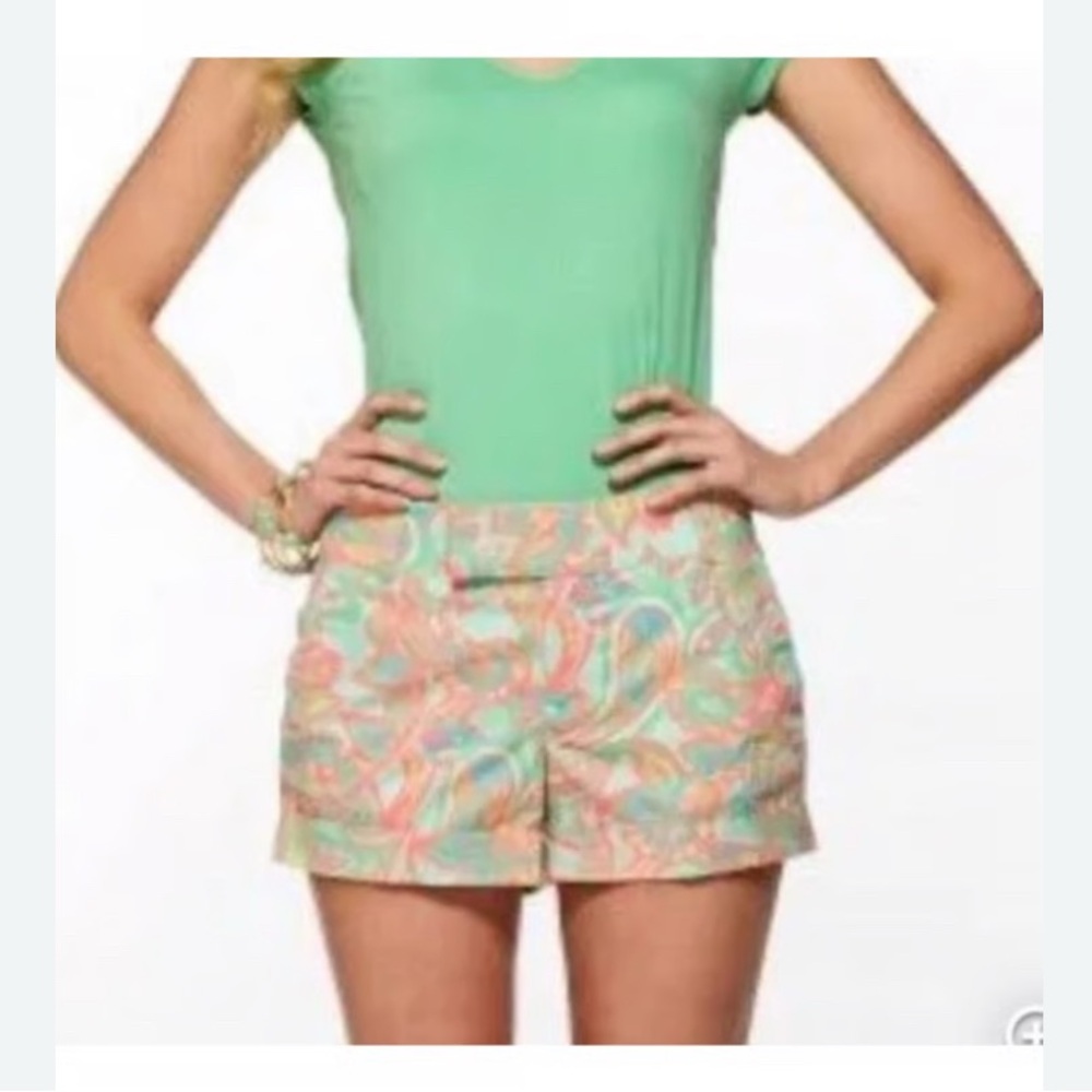 Lilly Pulitzer Barclay Short in “Sandbar” Blue